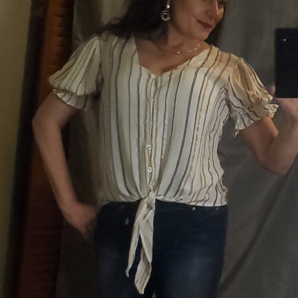 T.Rose top size M - Picture 2 of 8